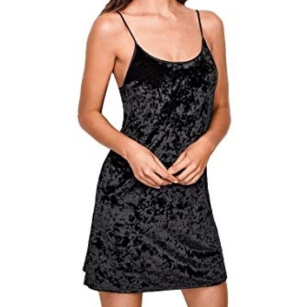 NWT VS Velvet Slip Dress